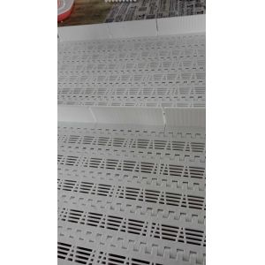 Plastic Conveyor Belt Machine Food Grade with Cleats and Side Walls for