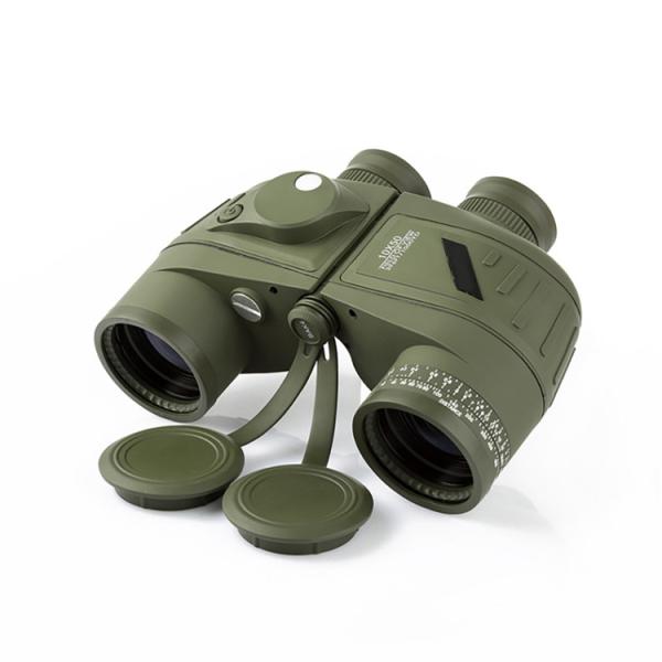 Quality Porro 10x50 Binoculars Bak4 Prism Telescope With Rangefinder Equipment wholesale