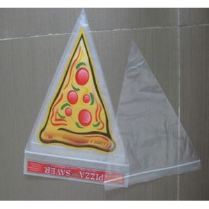China Custom Triangle Sandwich Packaging Bag BOPP Plastic Pouches With Zipper on sale