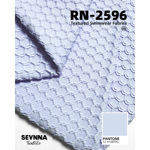 UV Protection Printed Recycled Lycra Fabric Environmentally-Friendly