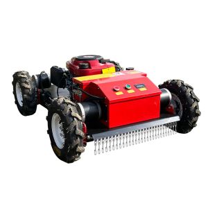 Gasoline Engine Electric Automatic Lawn Mower Automated Grass Cutting Machine