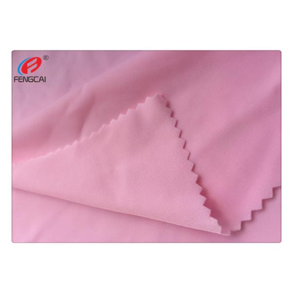 Waterproof Semi Dull 4 Way Stretch Warp Knitted Polyester Spandex Fabric For Swimwear Bikini
