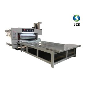 Corrugated Two Colour Flexo Printing Machine Semi Automatic Feeder Type