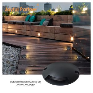 China Outdoor Mini Small Size1w Aluminum IP67 Inground Deck Light For Theme Park Garden on sale
