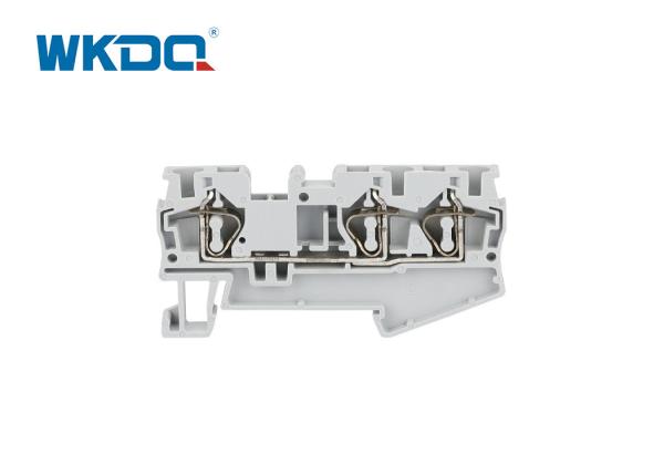 Quality JST 4 TWIN Spring Terminal Block Connector Protect Against Shorts For Automation Assembly wholesale