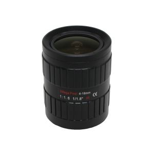 Cheap 3.0 Megapixel Manual Iris Lens 4-18mm, 1/1.8&quot; Varifocal HD 3MP FA C-Mount,lens for CCTV Surveillance cameras Industrial for sale