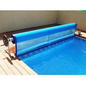 China PE  2.5×50m 400 Micron Solar Swimming Pool Cover on sale