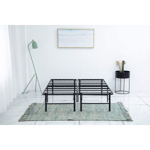 Convenient Metal Platform Double Folding Bed Frame for Full Size Bedroom and