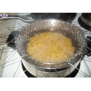 Cheap Wire Mesh Chef Folding Frying Basket Steel Collapse For Easy Storage for sale