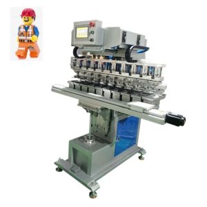 10 Color 0.4-0.6Mpa Pad Printer Machine with SMC Pneumatic Components
