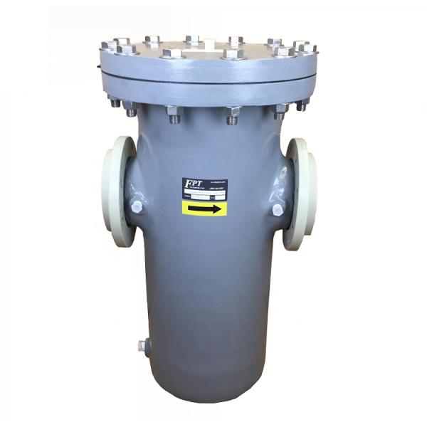 High Flow Pipeline Filter for Fluid Filtration and Effective Impurity Separation