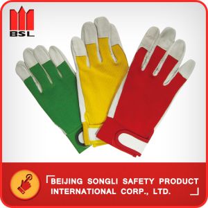 Cheap SLG-PA7230 Pig grain leather working safety gloves for sale