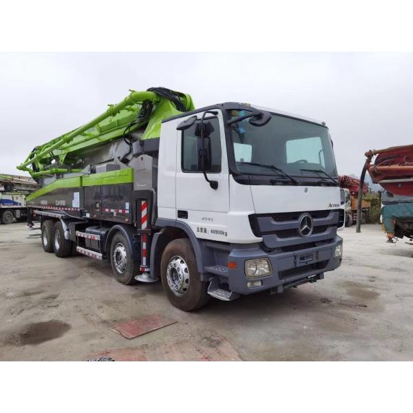Quality Zoomlion 52m Truck Mounted Concrete Boom Pump Used Concrete Pump for High Productivity wholesale