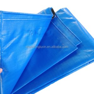 Stripe Style 50gsm Blue PE Tarpaulin for Long-Lasting Performance