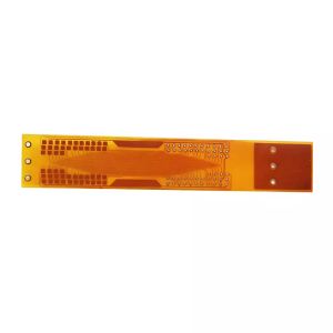 Polyimide FPC Cable Yellow Flexible PCB With 2 Layer Circuit