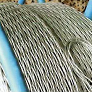 6*24 7FC 20mm Galvanized Steel Wire Rope for Trawl Fishing Hot DIP Surface Non