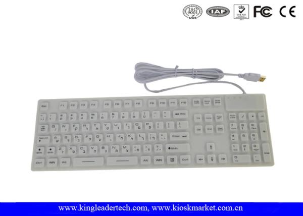 Quality Hebrew Layout Waterproof Keyboard With Customzied Language Key Layout wholesale