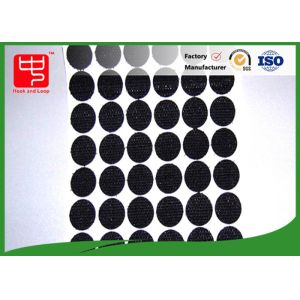 Glue backing Coins , small adhesive pads black