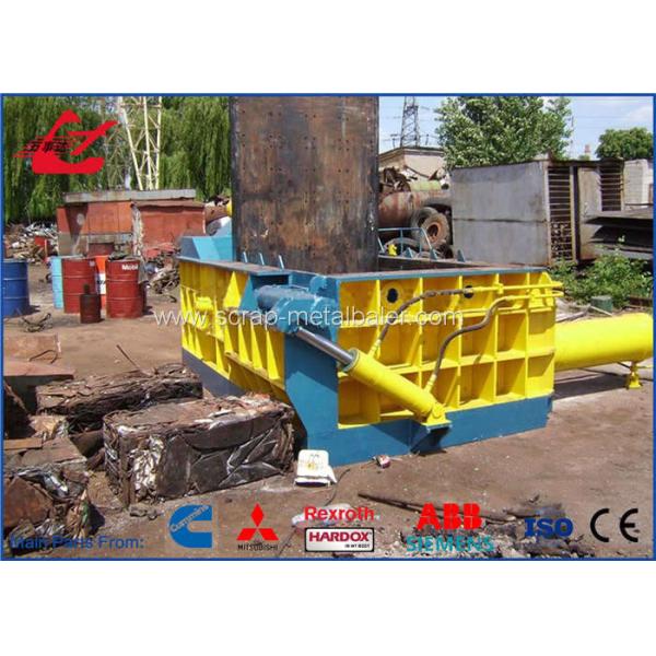 Quality Small / Medium Production Scrap Metal Baler Steel Compactor Easy Hand Valve Control wholesale