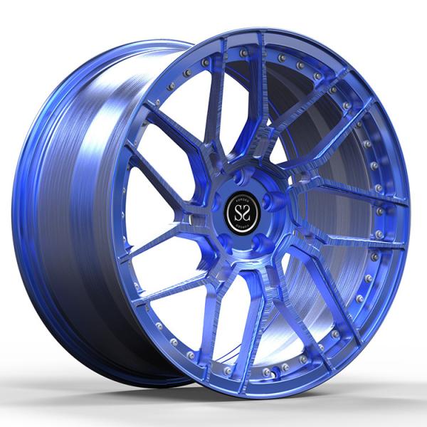 Quality 22 Inch Modified 5x13 One Piece Forged Rims Deep Dish Alloy Polished wholesale
