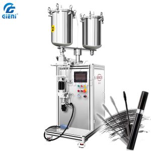 Cheap 4KW Stainless Steel Mascara Filling Machine Dual Nozzle for sale