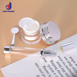 Skincare Body Butter Containers Luxury Cream Jar Set With MS Collar