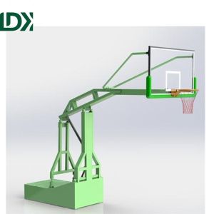 Professional Foldable Basketball Hoop Hydraulic Adjustable Portable System