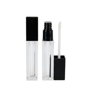 Custom 4g Empty Round Mouth Lipstick Tube With Rubber Seal Screw Closure Plastic Lip Balm Tube for Cosmetic Container Packaging