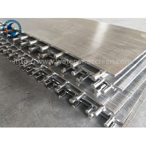 0.5mm Slot Sus304 Flat Johnson Screens With Round Support Bar
