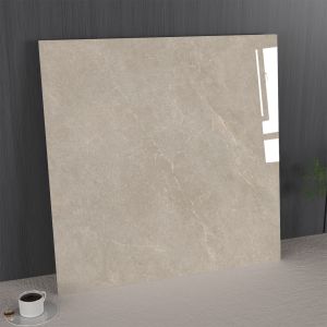 Cheap Elegant Backgroud Tiles and 1mx1m Indoor Floor Gray Polished Glazed Porcelain Tile For Bedroom and Restaurant for sale
