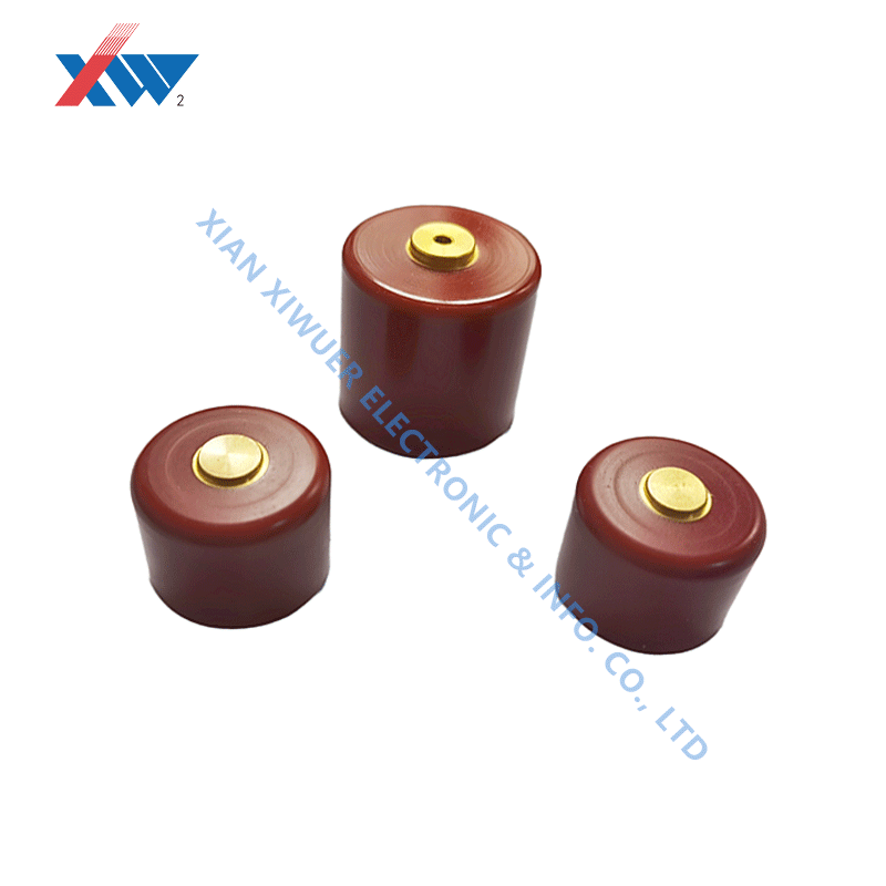 40kV 500pF High Voltage Doorknob Capacitor 28x33x41mm
