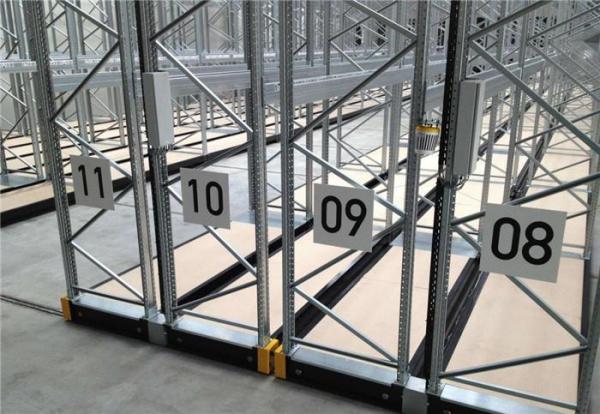 Customized Size Movable Racking Systems Weight Capacity 500-4000KG / Level