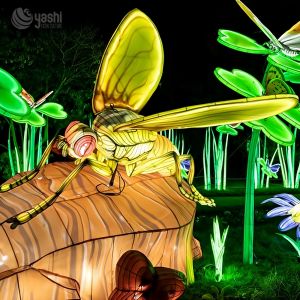 Handmade Bee Shaped Animal Lantern 200CM with LED Light