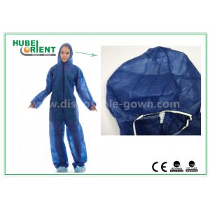 China Anti Virus Invading SMS Disposable Coveralls For Surgical Staff on sale