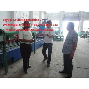 Fully Auto Mixing System Sandwich Panel Making Machine , Wall Panel Manufacturin