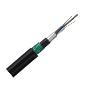 Cheap Direct Burial Bulk Fiber Optic Cable Double Jacket Rodent Resistant Underground Duct for sale