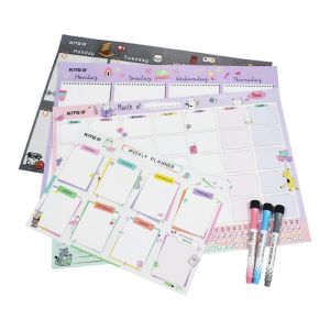 Cheap Cute Design Magnetic Dry Erase Weekly Monthly Planner For Kids for sale