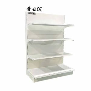 Factory customized color size white store wall racks shanghai xingye shelf shop