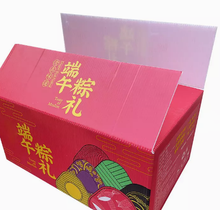 PP Plastic Fruit Packaging Boxes Hollow Plate Turnover Box Anti Static