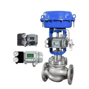 China Fluid Control Supplier LN81 Series China Single Seat Pneumatic Control Valve Masoneilan SVI2 SVI3 Digital Valve Positioner on sale