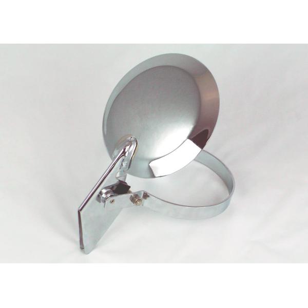 Quality 5in Chrome Rain Cap For Straight Top Stack Of Harvester / Tractor / Emergency Generators wholesale