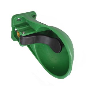 Press Down Pressure Tongue Impact Resistant Plastic Material Drinking Stable