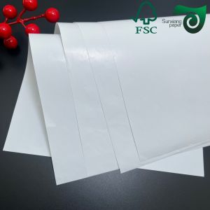 Cheap Biodegradable 160um 200um White Cardboard For Advertisement Tear Resistance for sale