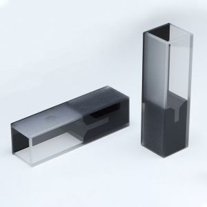Customized Ultramicro Black Wall Ultra Micro Cell Quartz Microtrace Cuvette