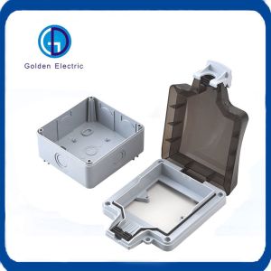 Cheap IP66 ABS PC Material Cover Single 10A Light Switch Socket Box for Waterproof Function for sale