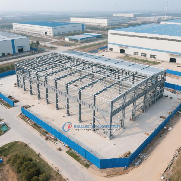 Cheap Industrial Use With Custom Design Modular Prefabricated Steel Structure Building for sale