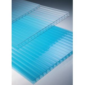 Transparent Polycarbonate Hollow Sheet Honeycomb PC Multiwall Greenhouse Roofing