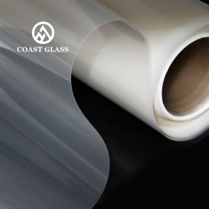 Self Adhesive Smart PDLC Film Frosted / Etched Surface Treatment