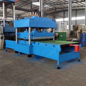 Cheap Hot Sale Rubber Tile Vulcanizing Press With Push-Pull Device Made In China for sale
