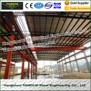 Multi Gable Span Steel Framed Buildings Prefabricated ASTM Standards